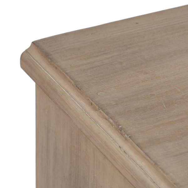 Mesita natural madera 48 x 38 x 56 cm