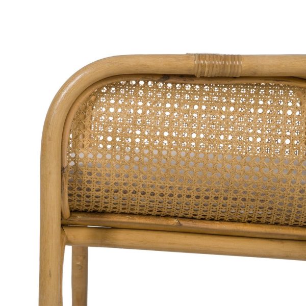 Sillón natural ratán salón 62 x 57 x 76,50 cm