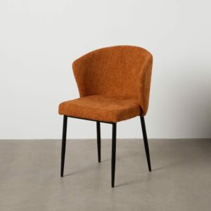 Silla Marrón Tejido-Metal Contract 52,50 X 55 X 80 Cm Silla Marrón Tejido-Metal Contract 52,50 X 55 X 80 Cm