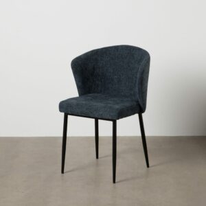 Silla Azul Tejido-Metal Contract 52,50 X 55 X 80 Cm Silla Azul Tejido-Metal Contract 52,50 X 55 X 80 Cm