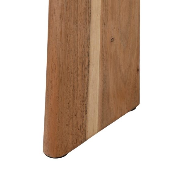 Mesa centro natural madera de mango 60 x 60 x 40 cm