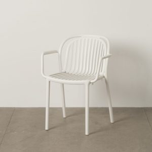 Silla Blanco Polipropileno Contract 57 X 57 X 78 Cm Silla Blanco Polipropileno Contract 57 X 57 X 78 Cm