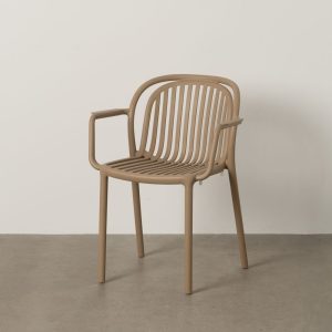 Silla Beige Polipropileno Contract 57 X 57 X 78 Cm Silla Beige Polipropileno Contract 57 X 57 X 78 Cm