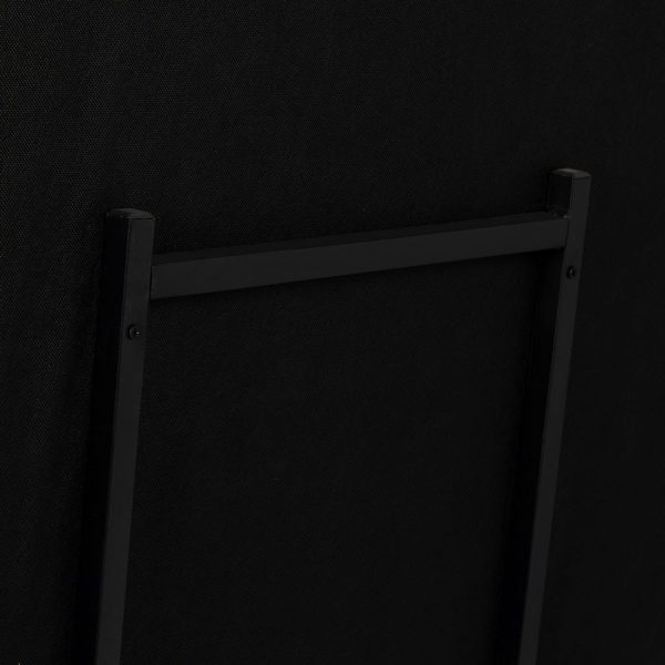 Espejo negro pu-mdf decoración 85 x 170 x 10 cm