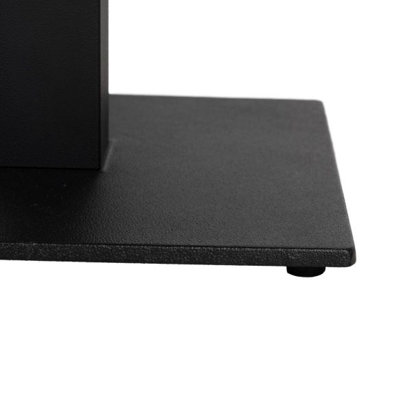 Patas para mesa negro hierro salón 45 x 45 x 72 cm