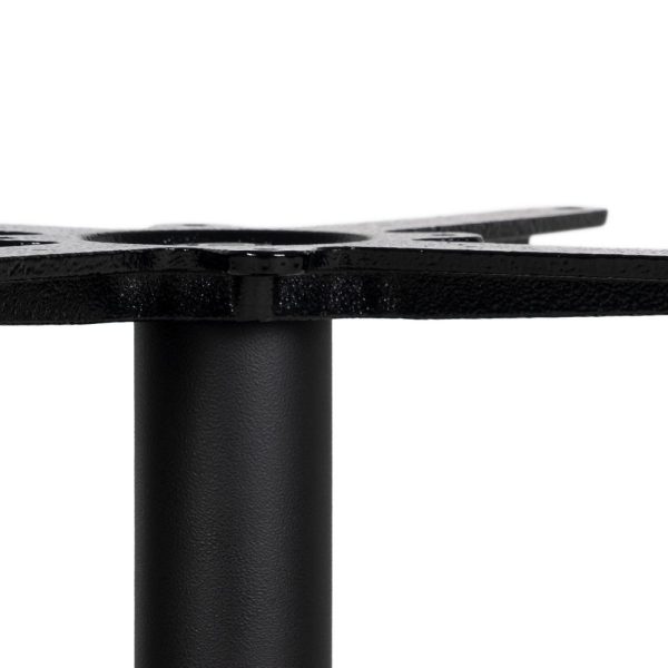 Patas para mesa negro hierro salón 45 x 45 x 72 cm
