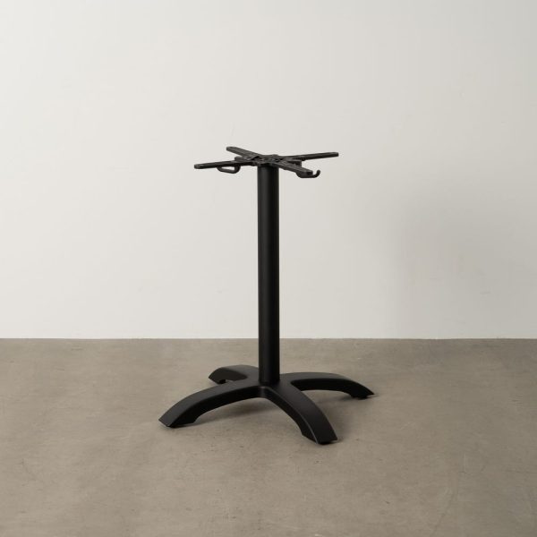 Patas para mesa negro aluminio salón 66 x 66 x 72 cm