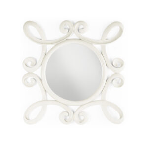 Espejo vintage blanco jasmine 100*4*100 Espejo vintage blanco jasmine 100*4*100