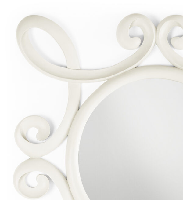 Espejo vintage blanco jasmine 100*4*100