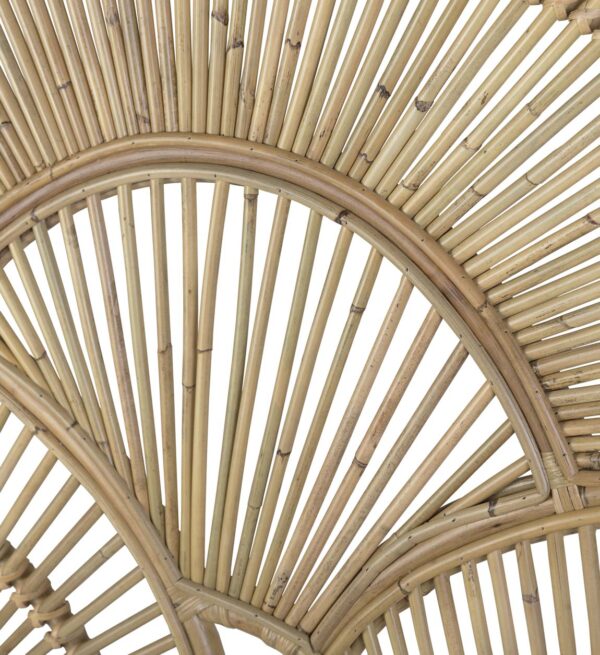 Cabecero rattan irregular 160*3*135