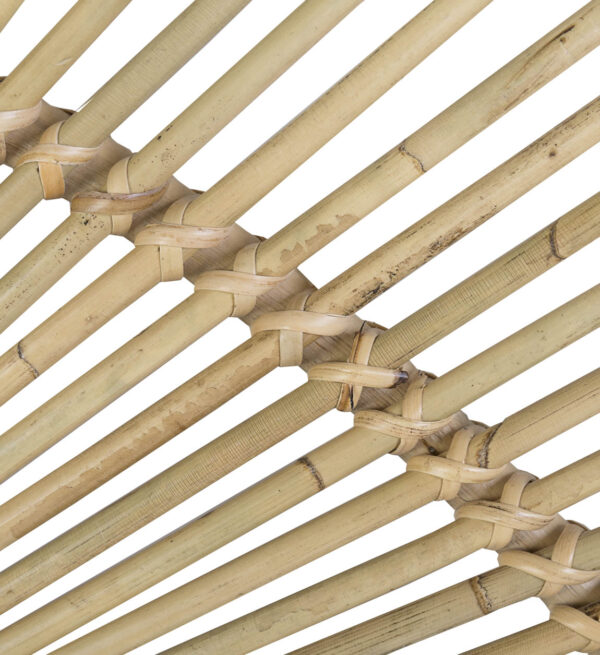 Cabecero rattan irregular 160*3*135