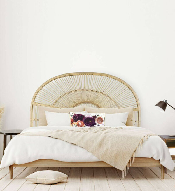 Cabecero rattan irregular 160*3*135