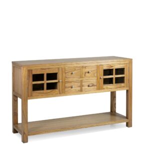Mueble auxiliar merapi 4 cajones 2 puertas 1 estante 128*40*80 Mueble auxiliar merapi 4 cajones 2 puertas 1 estante 128*40*80