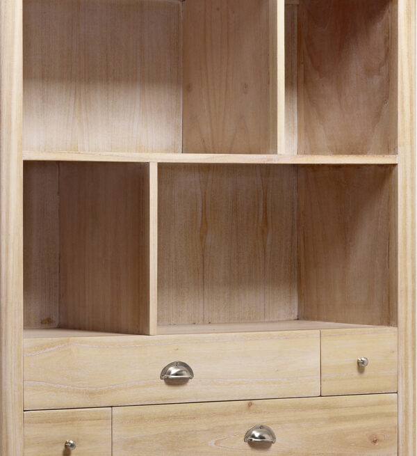 Librería bromo 4 cajones 8 huecos 100*40*190