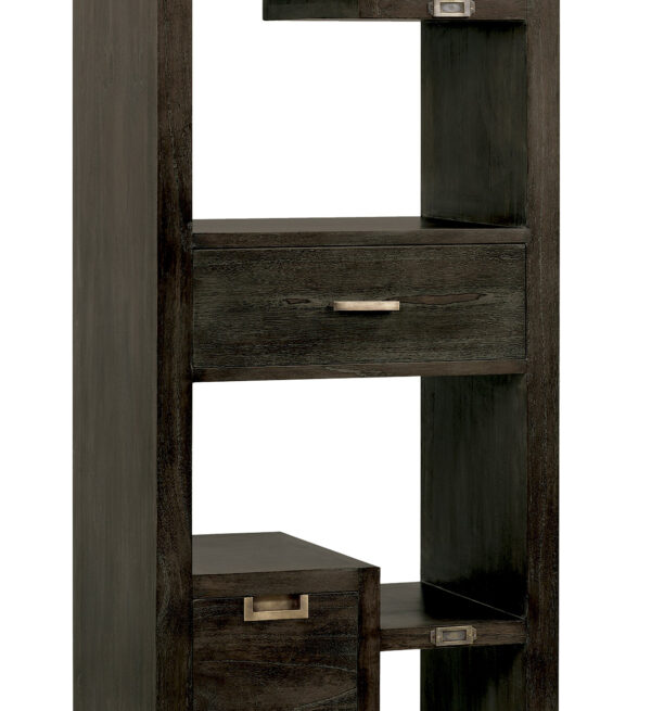 Librería industrial 3 cajones 5 huecos 55*40*190