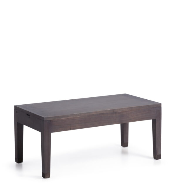 Mesa centro spartan azul top elevable 110*55*45-65
