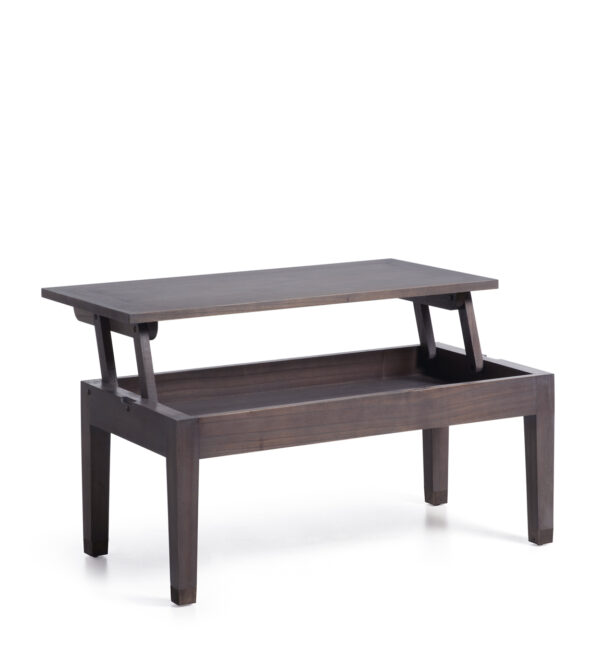 Mesa centro spartan azul top elevable 110*55*45-65