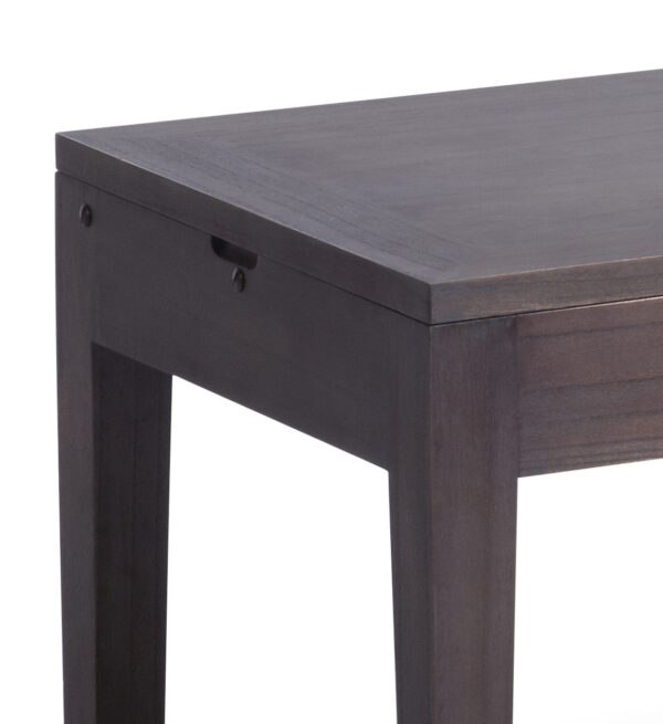 Mesa centro spartan azul top elevable 110*55*45-65