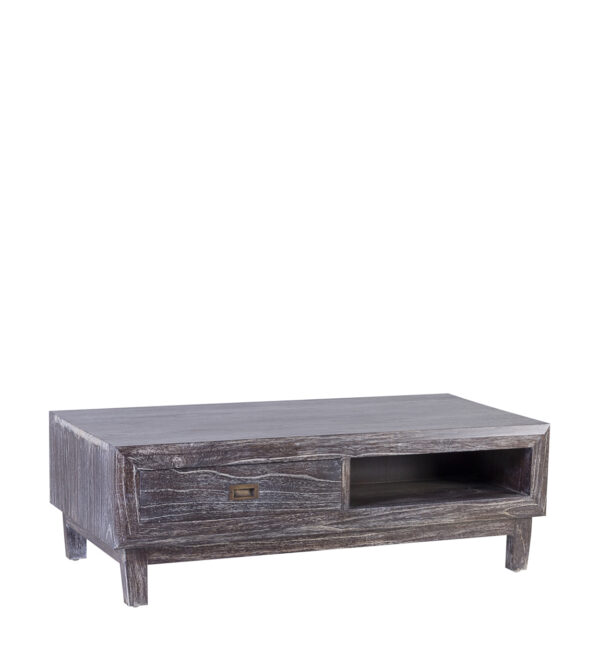 Mesa centro sindoro 2 cajones 2 huecos 120*60*40