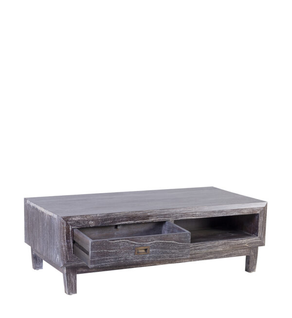 Mesa centro sindoro 2 cajones 2 huecos 120*60*40