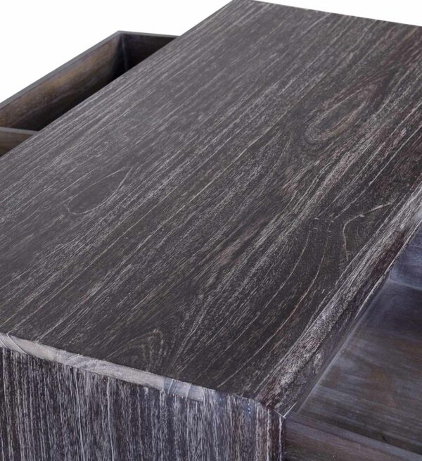 Mesa centro sindoro 2 cajones 2 huecos 120*60*40