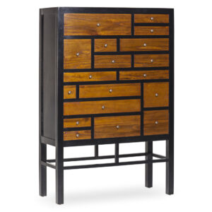Cajonera 18 cajones negra 100*40*145 Cajonera 18 cajones negra 100*40*145