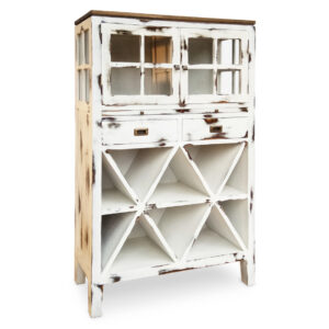 Vitrina everest 2 cajones 2 puertas + botellero 100*35*150 Vitrina everest 2 cajones 2 puertas + botellero 100*35*150