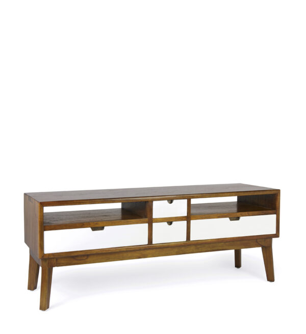 Mueble tv artic 4 cajones 2 huecos 140*40*50