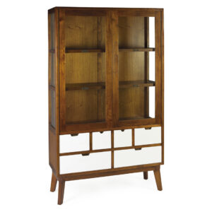 Vitrina artic 6 cajones 2 puertas 105*40*180 Vitrina artic 6 cajones 2 puertas 105*40*180