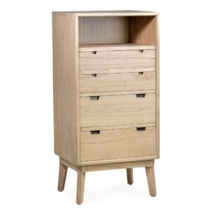 Comoda alta scandi 4 cajones 1 hueco 60*45*125 Comoda alta scandi 4 cajones 1 hueco 60*45*125