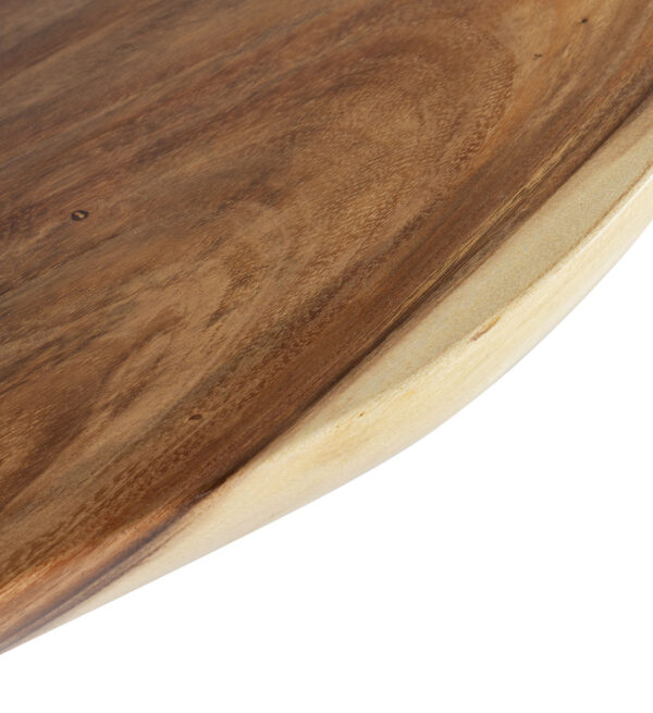 Mesa centro irregular suar 130*50*45
