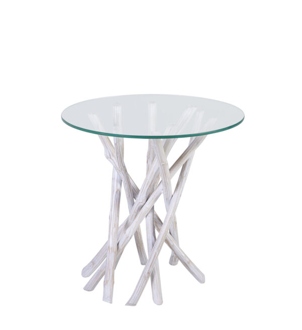 Mesa auxiliar erosi blanqueada 50*50*50