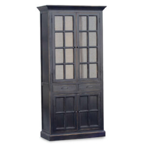 Vitrina cordoba 2 cajones 4 puertas negra 100*45*205 Vitrina cordoba 2 cajones 4 puertas negra 100*45*205