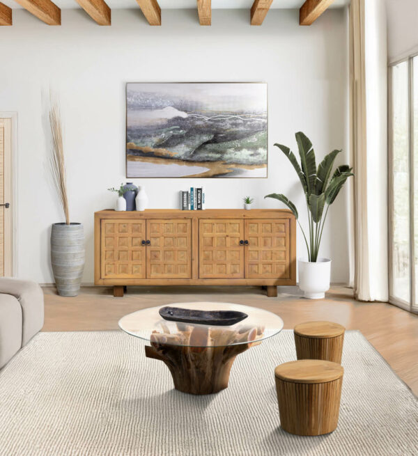 Bufet cordoba 4 puertas 206*45*87