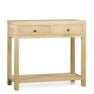 Consola ainsa 2 cajones 1 estante 90*30*80 Consola ainsa 2 cajones 1 estante 90*30*80