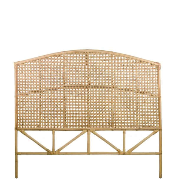 Cabecero rattan arco 160*4*140