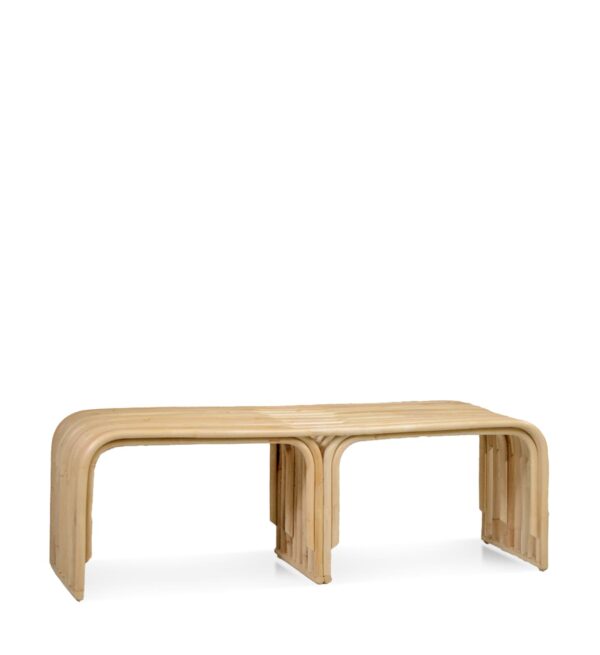 Banco rattan 130*36*43