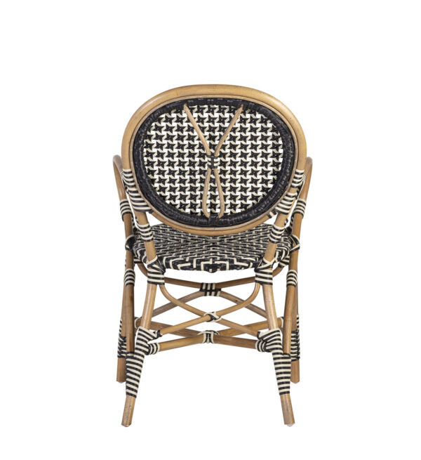 Sillón bistro negro 56*56*92