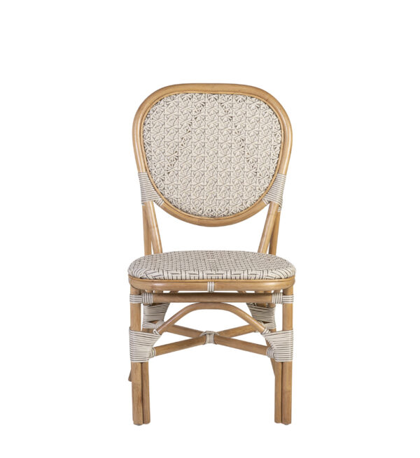 Silla bistro blanca 50*58*94