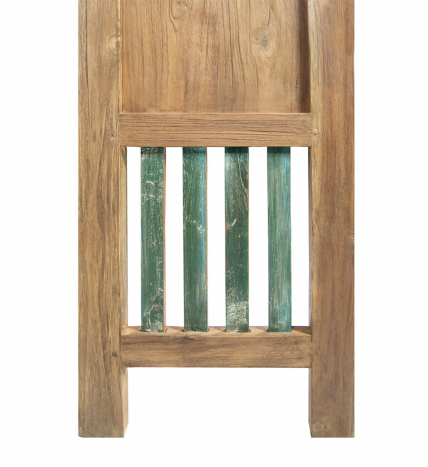 Consola merida teka reciclada 1 puerta 180*40*84