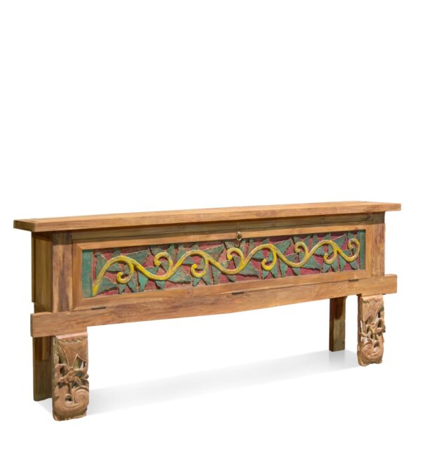 Consola merida teka reciclada 1 puerta “a” 230*45*90