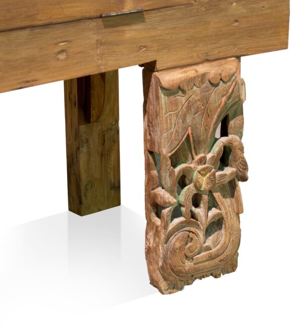Consola merida teka reciclada 1 puerta “a” 230*45*90