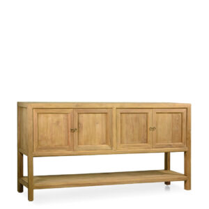 Bufet merida teka 4 puertas 1 estante 180*40*90 Bufet merida teka 4 puertas 1 estante 180*40*90