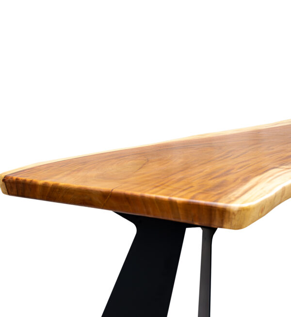 Mesa suar maciza pata ‘v’ 250*91-96*76