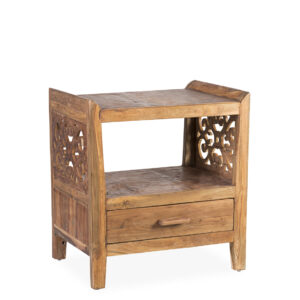 Mesita talla 1 cajón 1 hueco 55*42*60 Mesita talla 1 cajón 1 hueco 55*42*60
