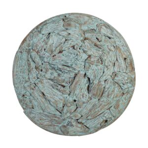 Decoración pared madera verde 120*10*120 Decoración pared madera verde 120*10*120
