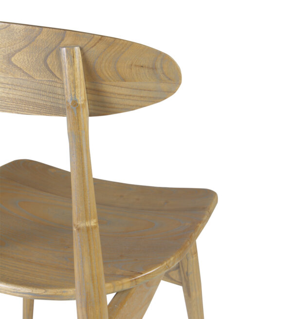 Silla bufalo natural gris 46*50*80