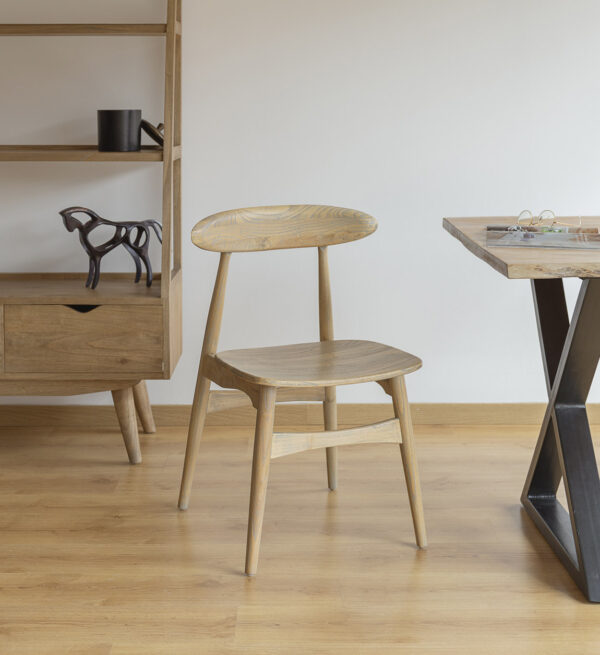 Silla bufalo natural gris 46*50*80