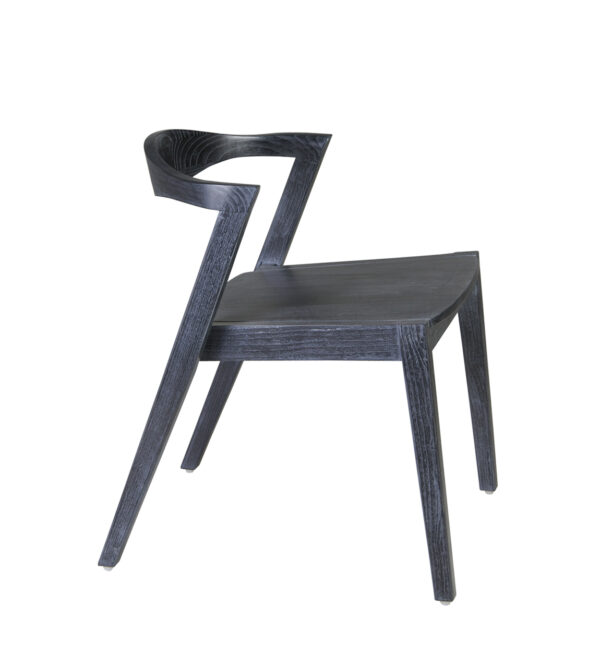 Silla arco negra blanqueada 50*50*70