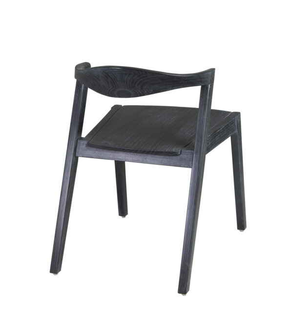 Silla arco negra blanqueada 50*50*70